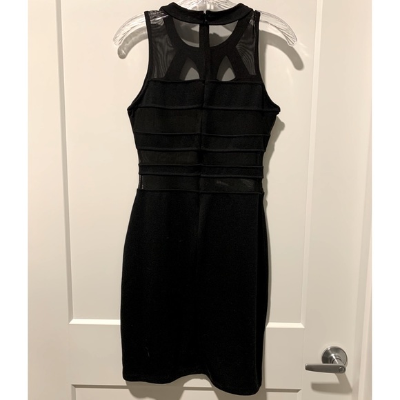 POOF! Black Cocktail Dress    Like New, Worn Once - Picture 2 of 5